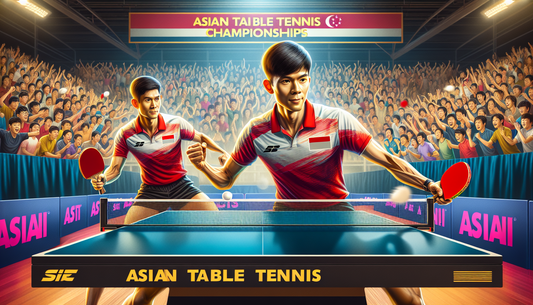 Singaporean Duo Koen Pang and Izaac Quek Win Silver in Asian Table Tennis