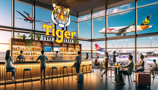 Changi Airport Unveils the World of Tiger Beer Bar