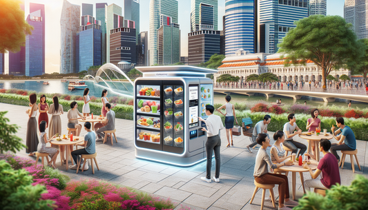 Singapore's Freshpods Revolutionizes Healthy Eating with Autonomous Food Kiosks