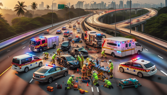 Chain-Reaction Accident on AYE Highlights Urban Traffic Vulnerabilities