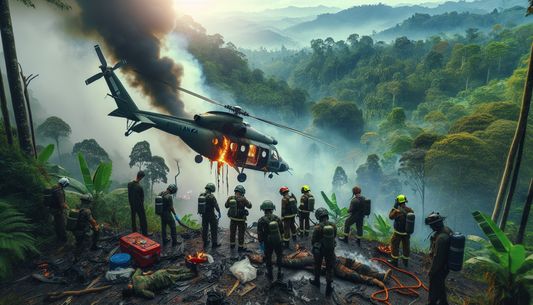 Sri Lanka Mourns After Military Helicopter Crash Claims Six Lives