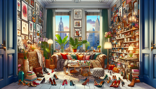 Exploring the Chaos and Charm of Carrie Bradshaw's Apartment