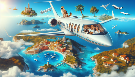 Pet Travel Demand Soars as VistaJet Highlights Summer Destinations
