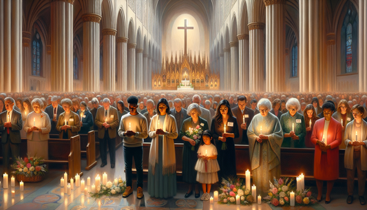 Singapore Catholics Honor Pope Francis at Cathedral Memorial Mass