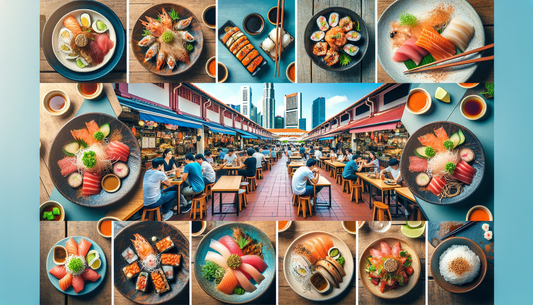 Explore Restaurant-Quality Japanese Cuisine in Singapore's Hawker Centres