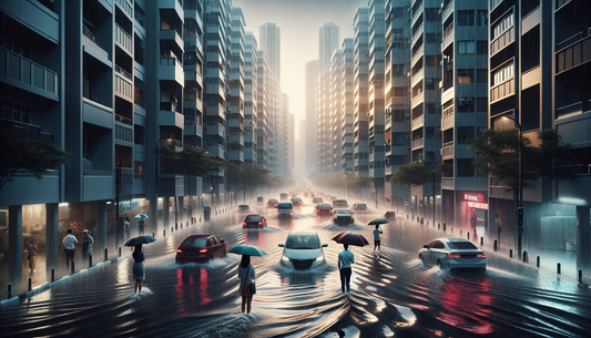 Monsoon Season Brings Flash Flood Risks to Toa Payoh