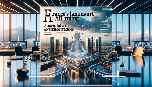 France's Landmark AI Ruling Shapes Future Workplace Practices