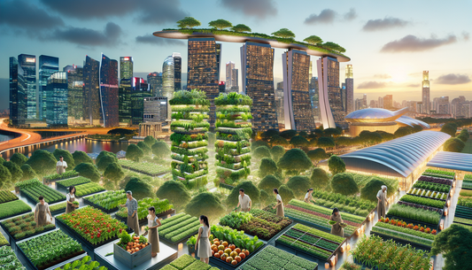 Transforming Singapore's Urban Skyline with Innovative Urban Farming