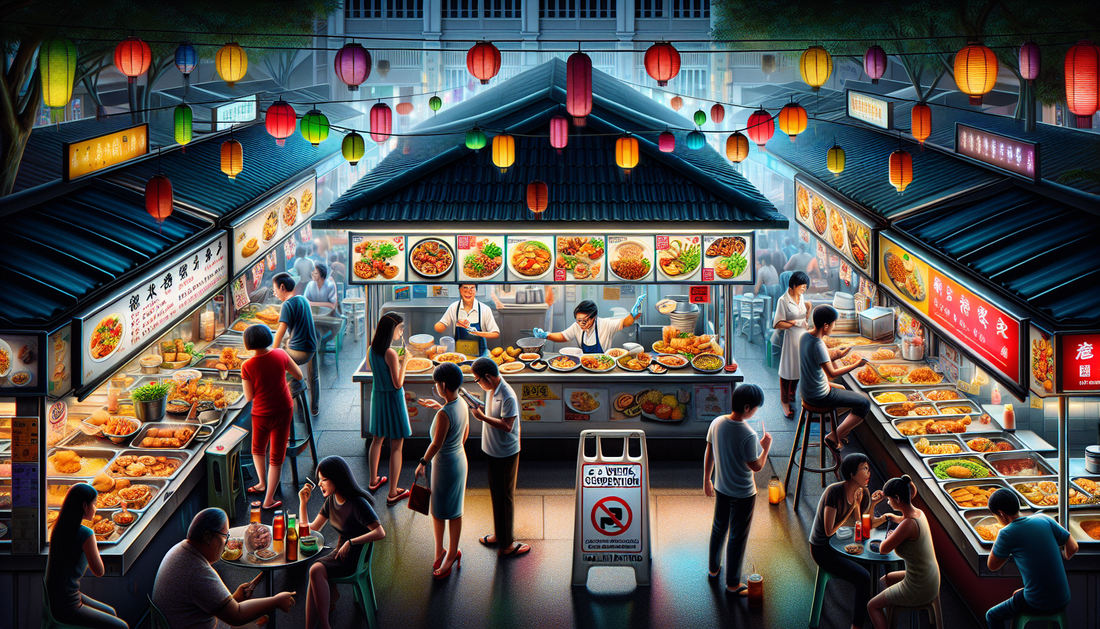 Yishun and Canberra Food Stalls Penalized for Hygiene Violations
