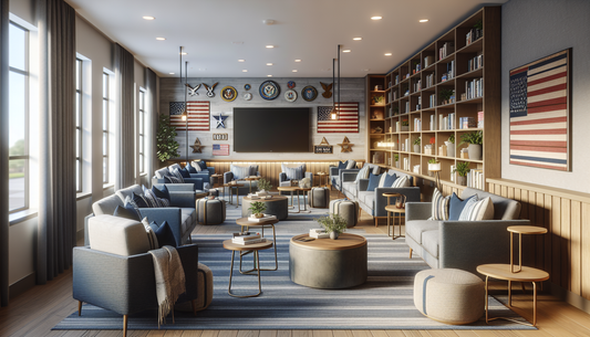Revitalized Veteran's Lounge Enhances Alfred State College Experience