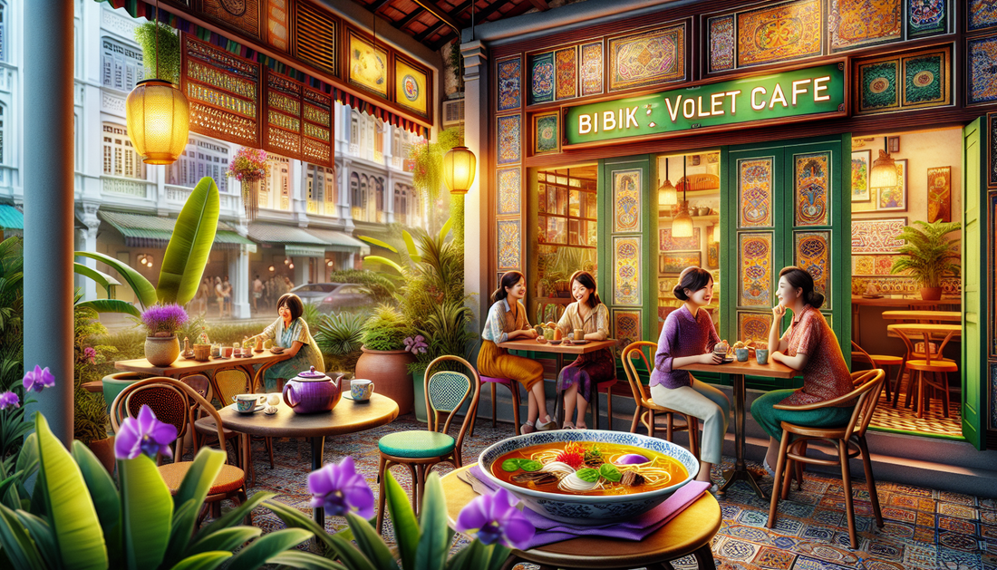Discover Bibik Violet: Singapore's New Peranakan All-Day Café
