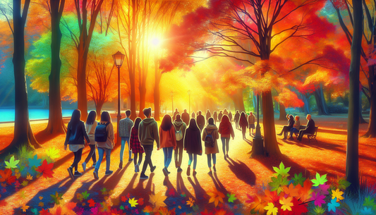 Boost Mindfulness and Creativity with Vibrant Color Walks