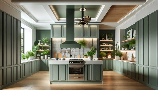 Kyle MacLachlan's Bold Green Kitchen Trend Inspires Unique Designs