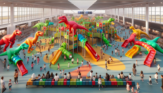 Discover Adventure at Changi's Little Dino Playground Terminal 3