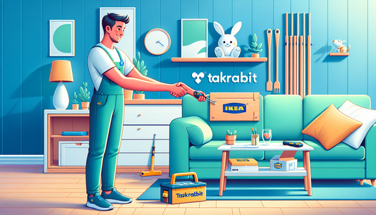 Expanding IKEA's Furniture Assembly Convenience: Taskrabbit Partnership Grows Globally