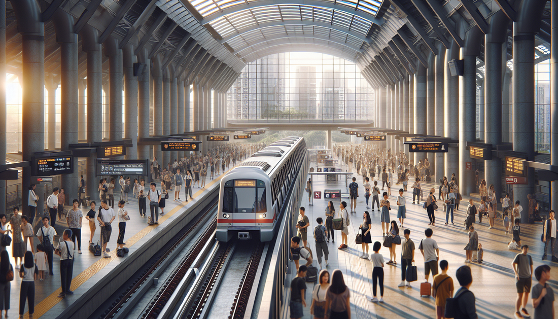 East-West MRT Line Disruption: Impact and Response on April 4th