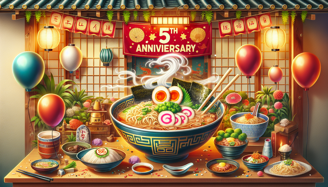 Celebrate Ramen Kiou’s Fifth Anniversary with Exciting Offers in Singapore