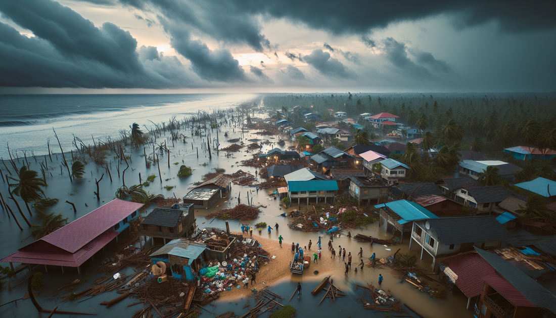 Devastating Impact of Cyclone Fengal on India and Sri Lanka