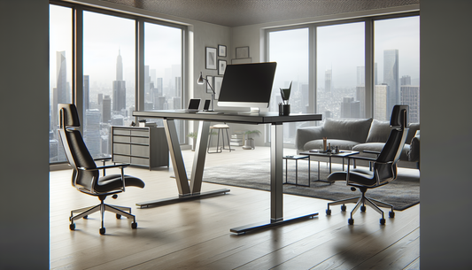 Revolutionary Four-Legged Standing Desk Redefines Home Office Furniture