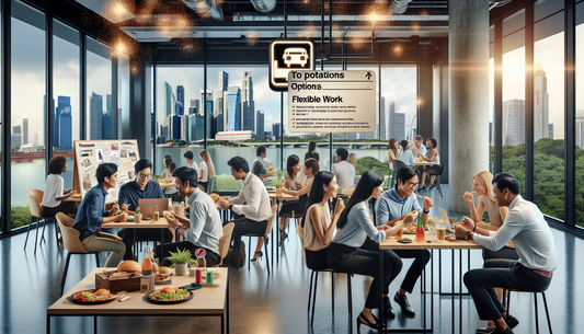 Singapore Workers Demand Free Lunches and Flexibility in Return to Office