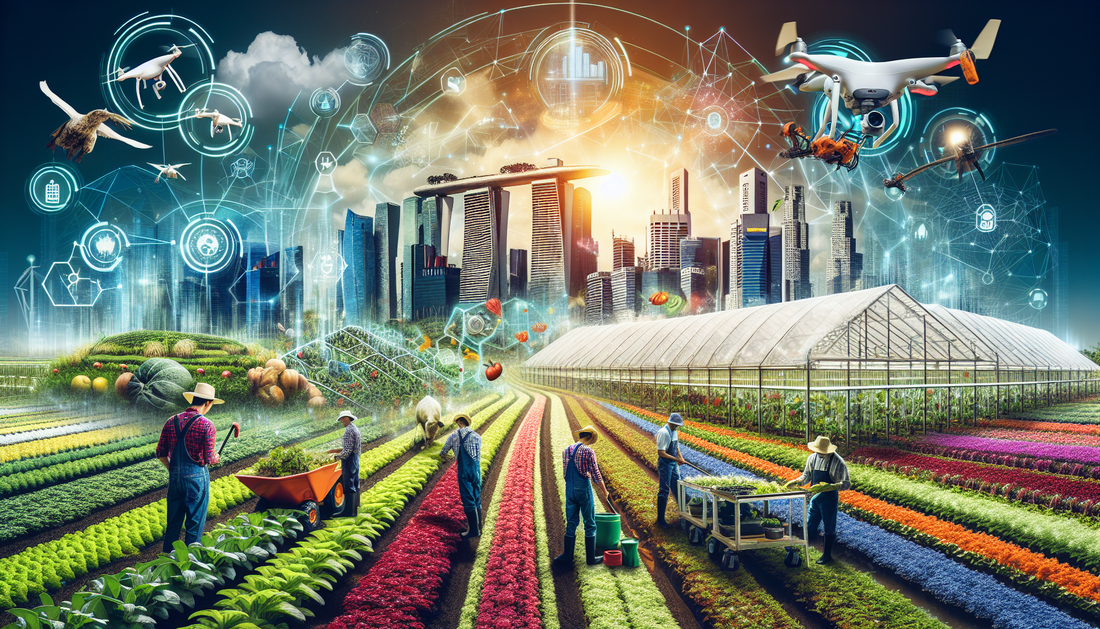 Local Farms in Singapore Embrace Innovation and Collaboration to Thrive