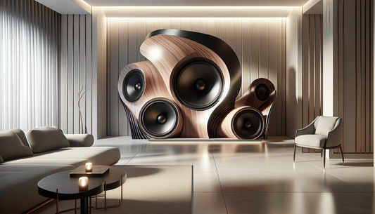Transforming Speaker Parts into Eco-Friendly Sculptural Furniture Designs