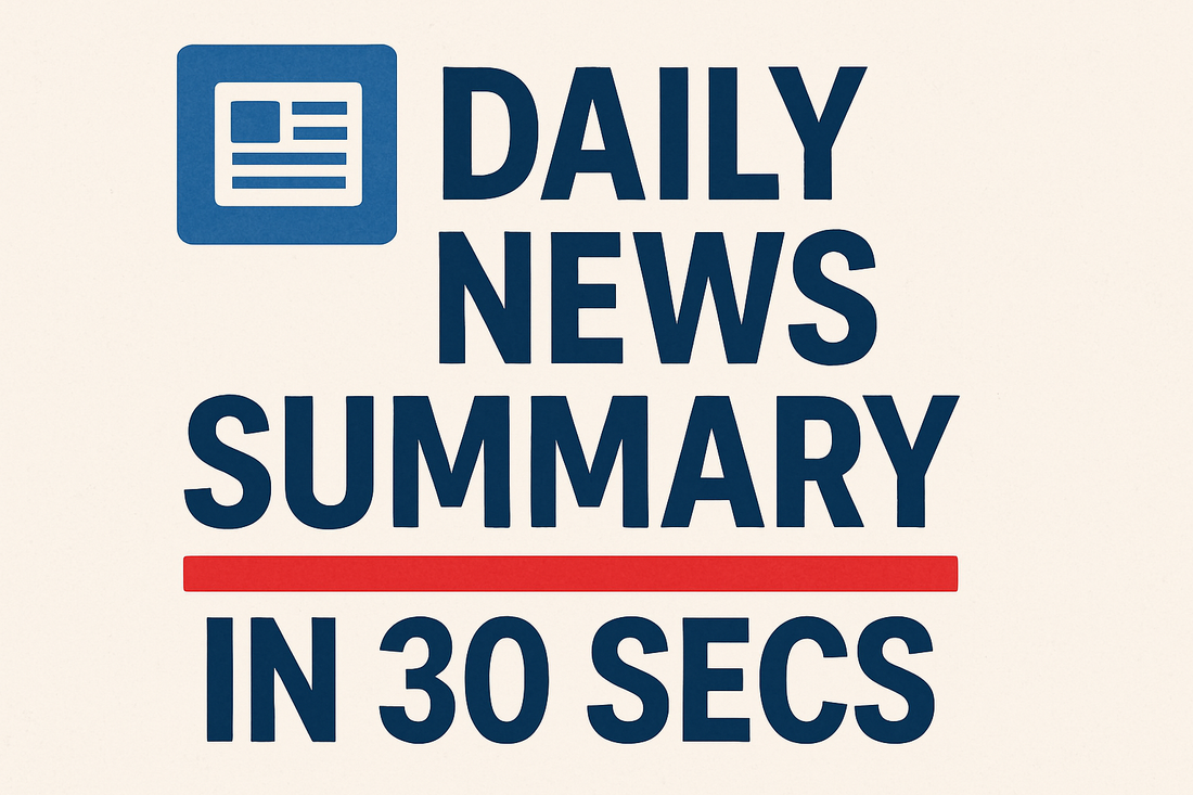 Headline News In 60 Seconds Daily 2025-05-09T08:01:26.153Z