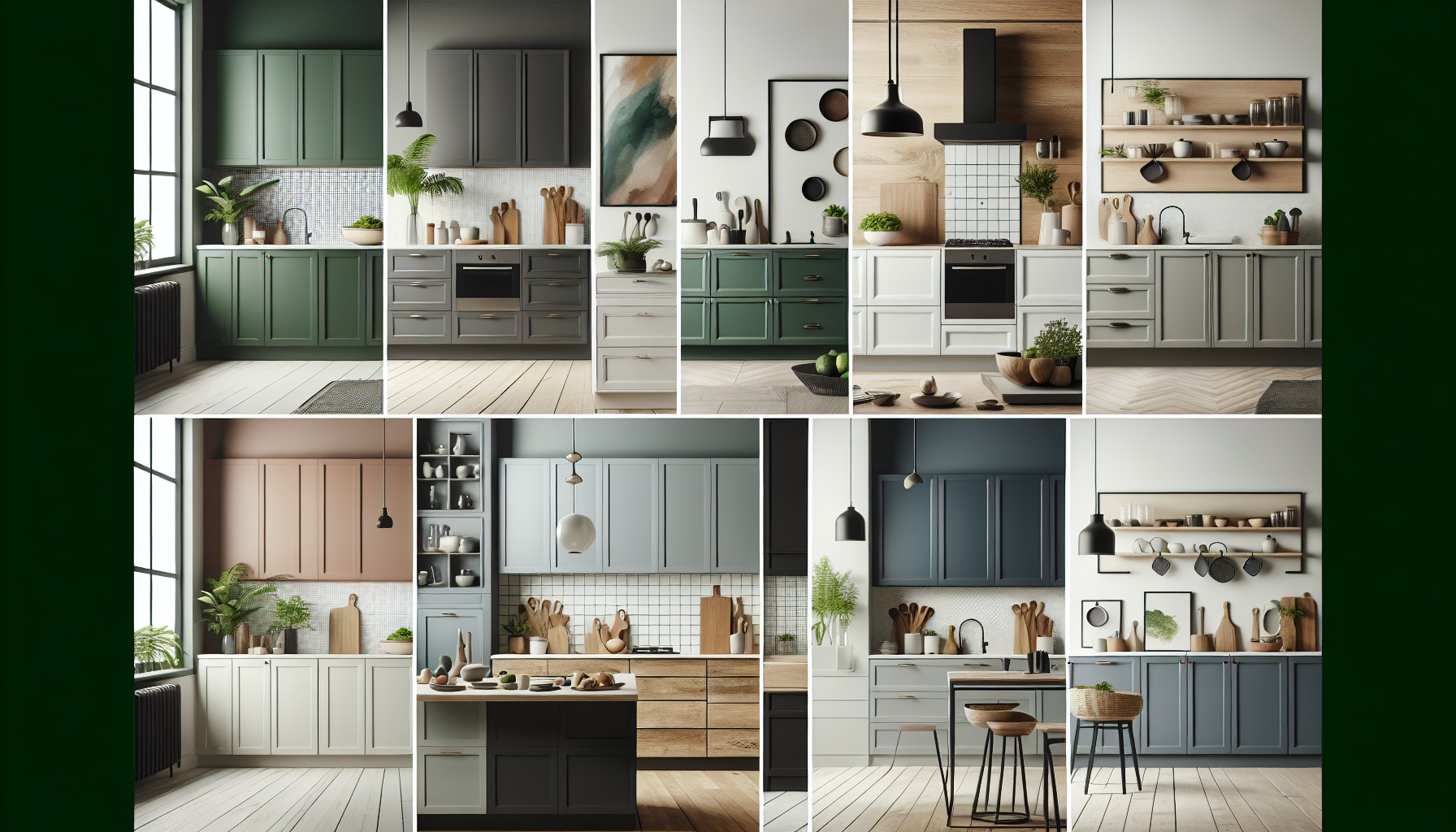 Captivating Kitchen Cabinet Color Trends to Transform Your Space ...