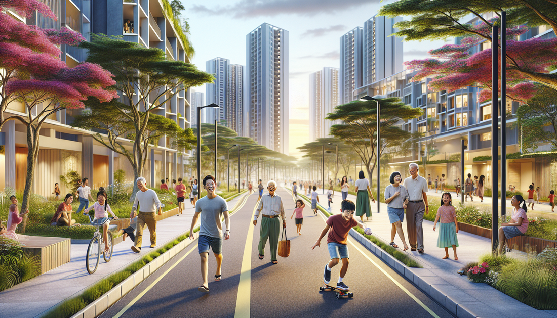 Elderly Pedestrian Hospitalized in Punggol, Urging Road Safety Improvements