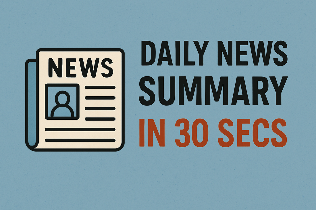 Headline News In 60 Seconds Daily 2025-05-08T08:01:39.343Z