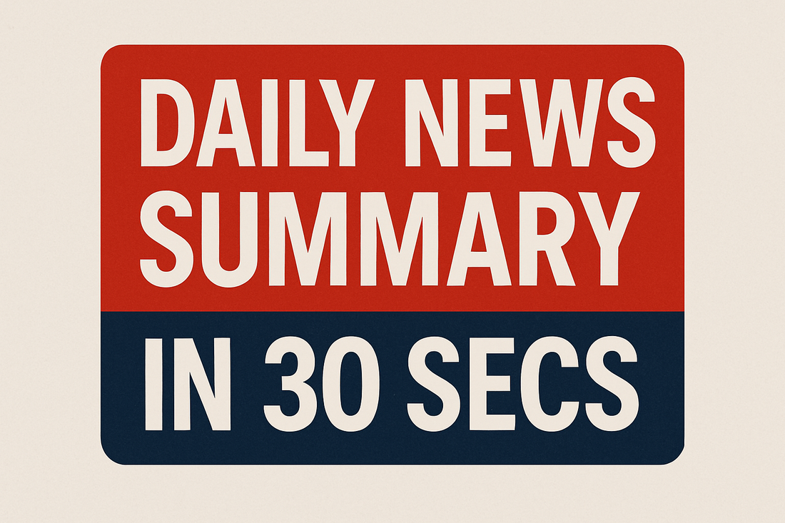 Headline News In 60 Seconds Daily 2025-08-04T08:01:26.573Z