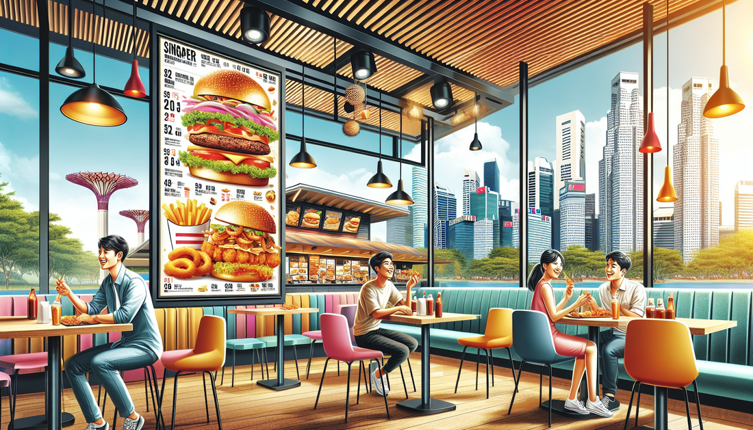 Lotteria Singapore Introduces Unique Fast Food Experience at Jewel Changi