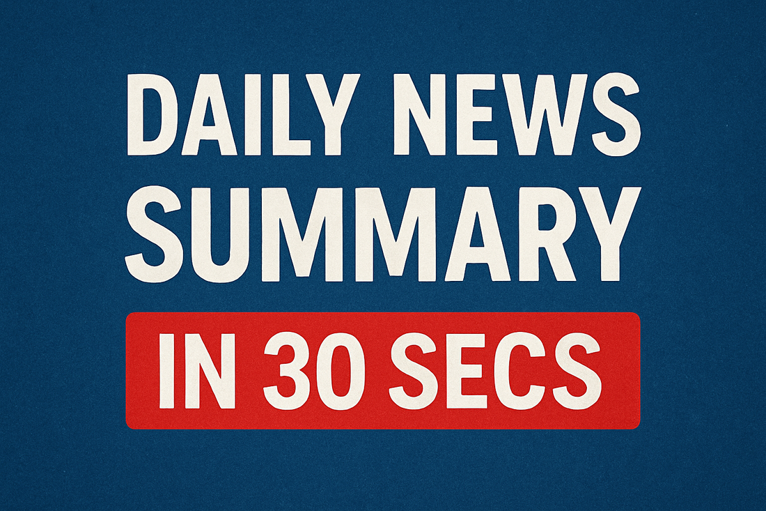 Headline News In 60 Seconds Daily 2025-06-28T08:01:18.696Z