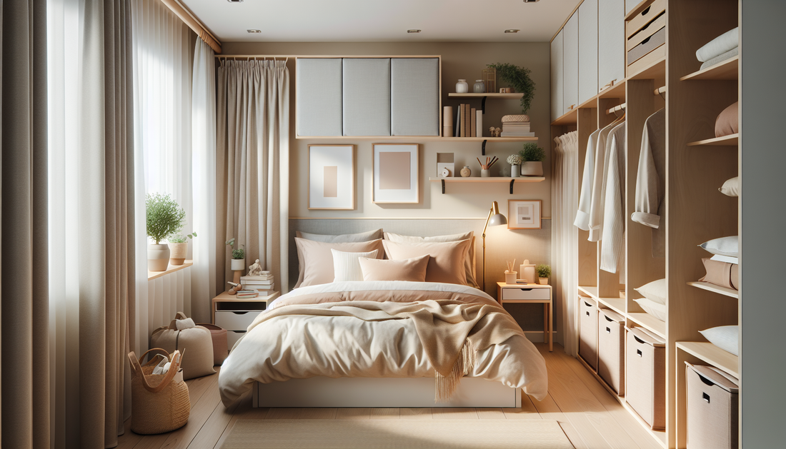 Maximize Space in a Small Bedroom with Expert Tips