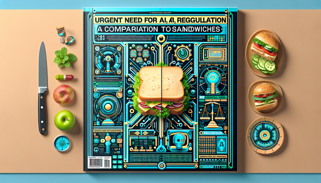 Urgent Need for AI Regulation: A Comparison to Sandwiches