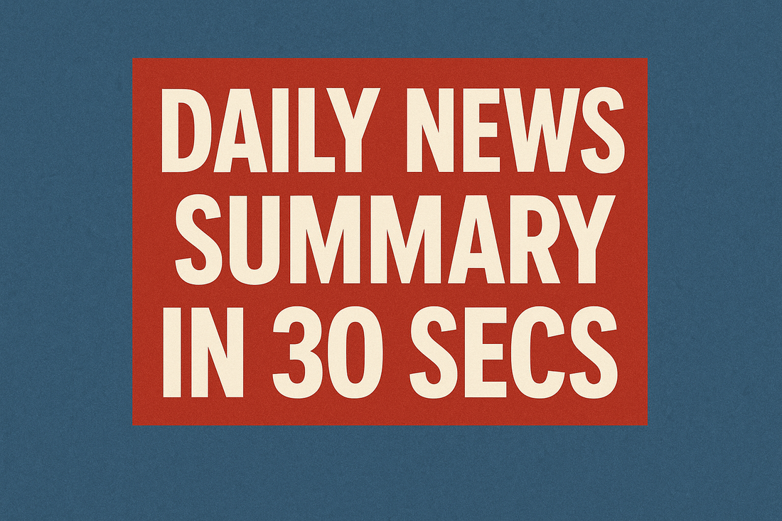 Headline News In 60 Seconds Daily 2025-07-18T08:02:11.703Z