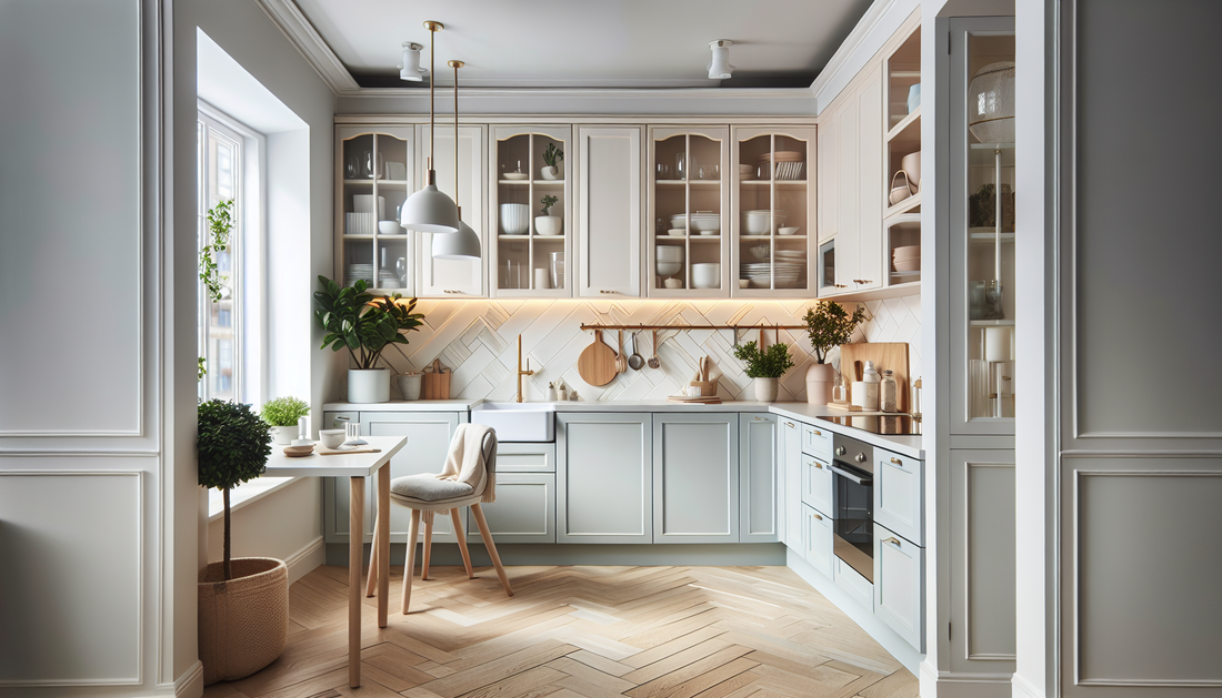 Transform Your Small Kitchen with Optimal Cabinet Colors