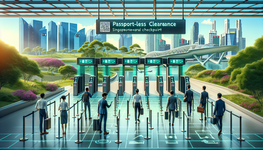 Passport-Free Travel: Singapore's High-Tech Immigration System Enhances Efficiency