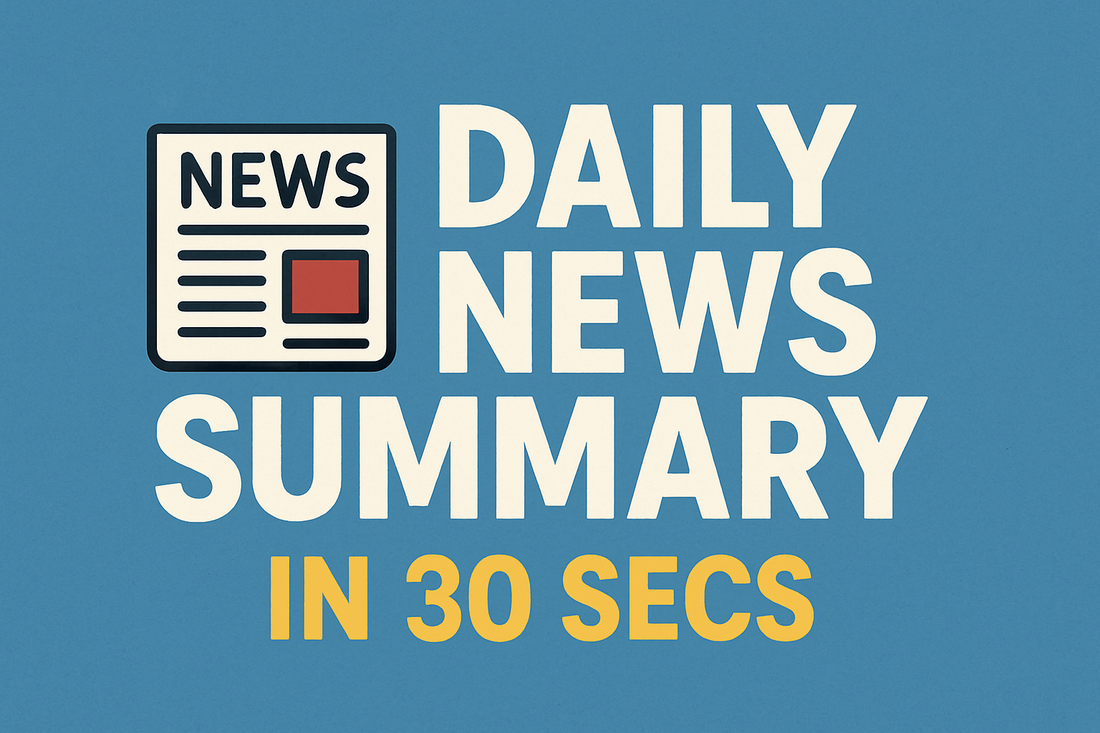 Headline News In 60 Seconds Daily 2025-08-10T08:01:17.221Z