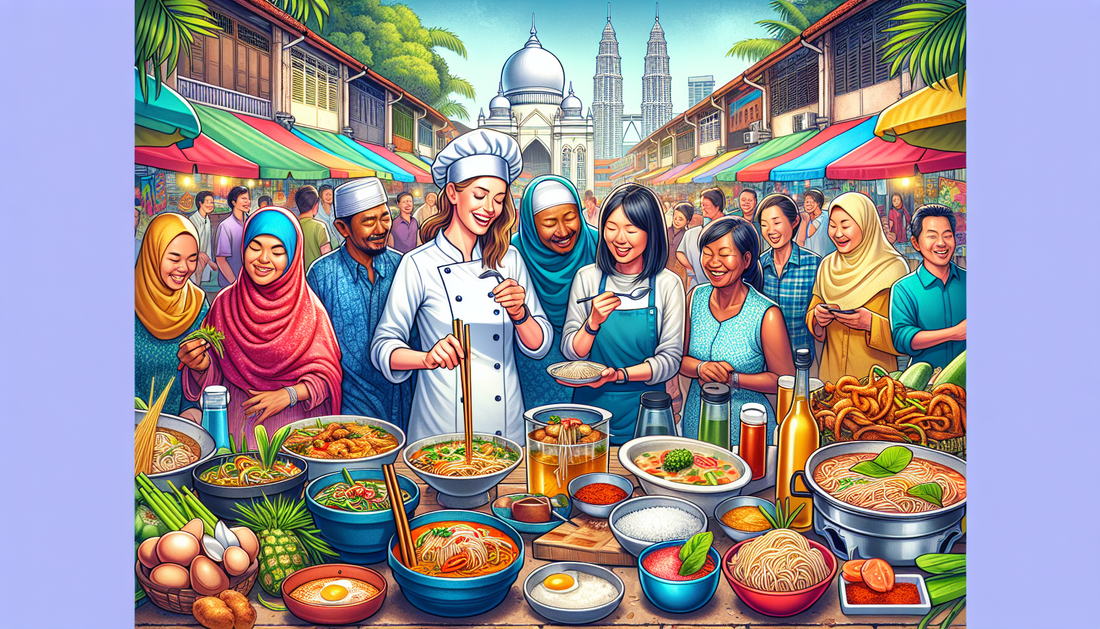 Exploring Malaysian Cuisine with Justine Schofield in Malaysia Gourmet