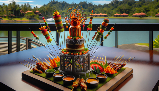 Innovative Carrot Cake Satay Dish Unveiled at Satay by the Bay