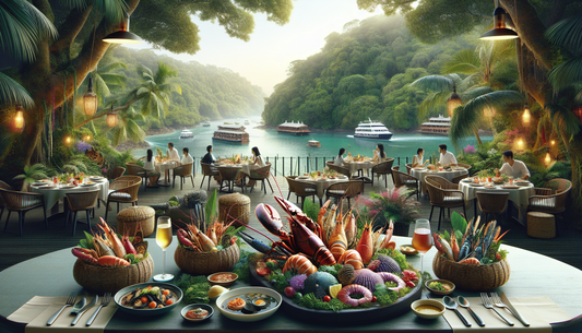 Experience Upscale Seafood Dining at Jumbo Premium in Sentosa