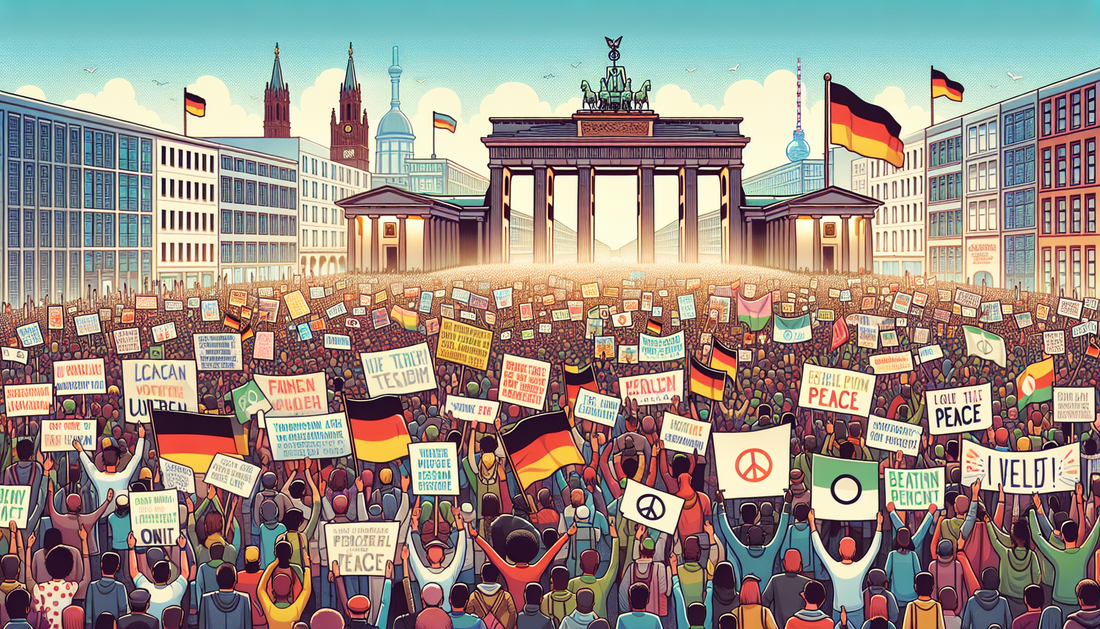 Berlin Unites Against Far-Right Ideologies: Rally Draws Over 160,000