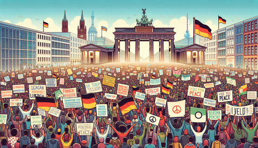 Berlin Unites Against Far-Right Ideologies: Rally Draws Over 160,000
