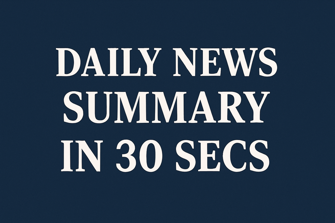 Headline News In 60 Seconds Daily 2025-06-04T08:01:23.043Z