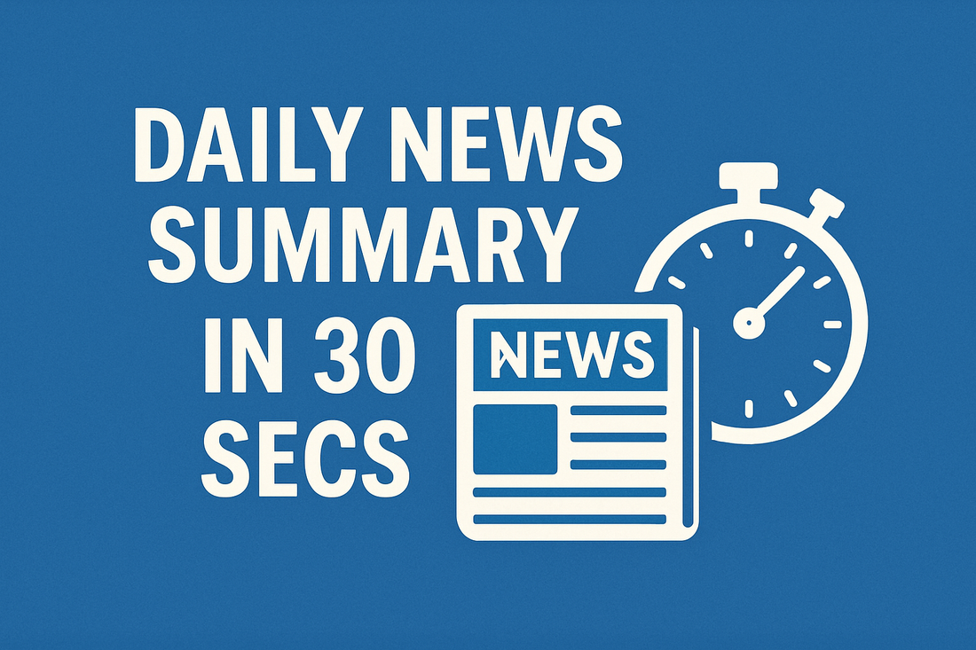 Headline News In 60 Seconds Daily 2025-07-25T08:01:34.796Z