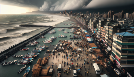 Taiwan Prepares for Super Typhoon Kong-Rey's Impact