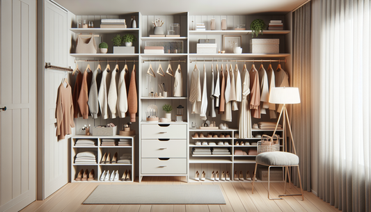 Transform Small Walk-In Closets into Stylish and Organized Spaces