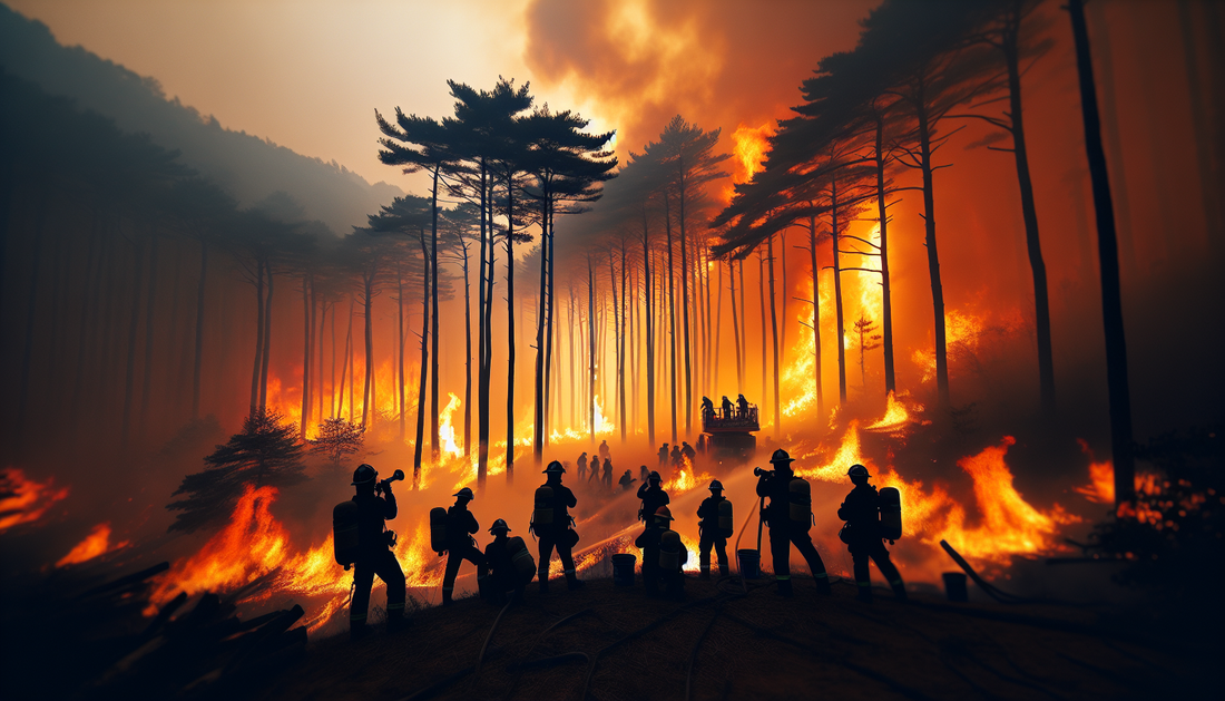 Tragic South Korea Wildfire Leaves Two Dead, Hundreds Evacuated
