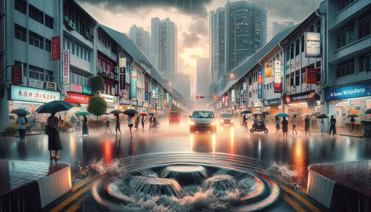 Heavy Rain Alerts in Toa Payoh Signal Flash Flood Threat